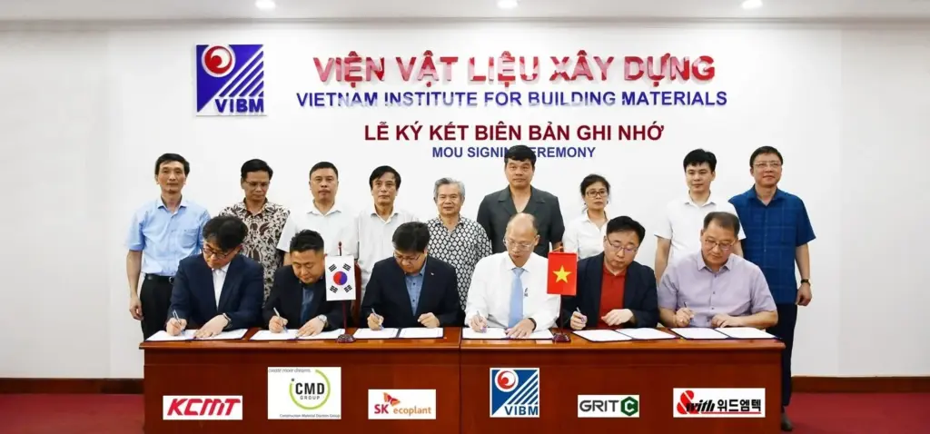 HỘI THẢO SẢN XUẤT GẠCH KHÔNG NUNG BẰNG CÔNG NGHỆ SẠCH, BỀN VỮNG CỦA HÀN QUỐC