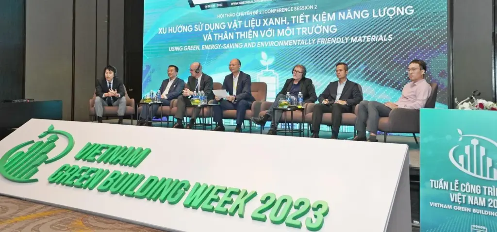 VIBM THAM GIA TỔ CHỨC TUẦN LỄ CÔNG TRÌNH XANH VIỆT NAM 2023
