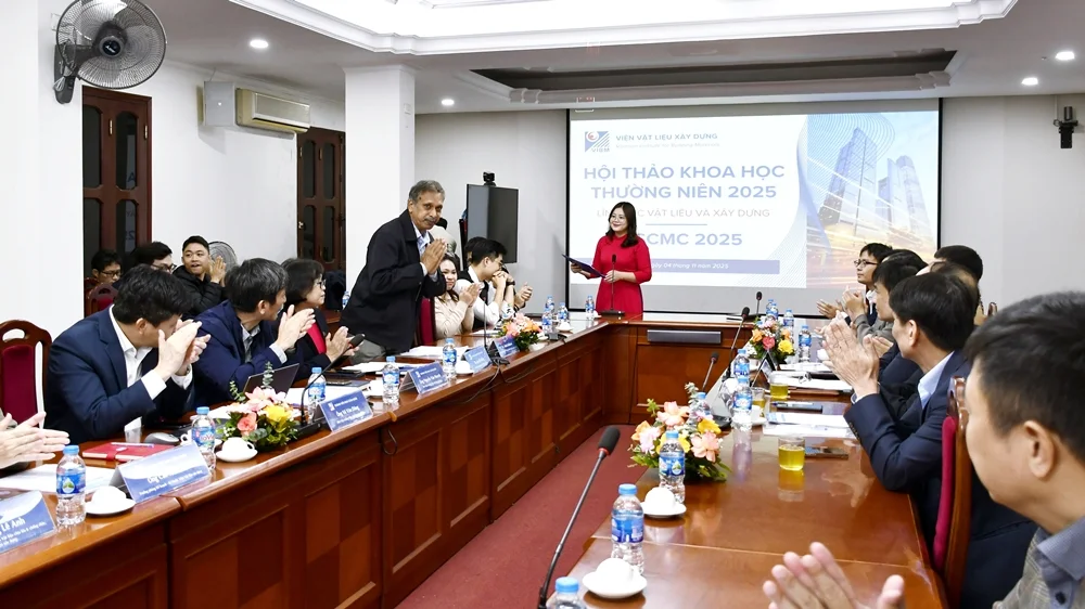 HỘI THẢO KHOA HỌC THƯỜNG NIÊN NĂM 2025 – LĨNH VỰC VẬT LIỆU VÀ XÂY DỰNG HỘI THẢO KHOA HỌC THƯỜNG NIÊN NĂM 2025 – LĨNH VỰC VẬT LIỆU VÀ XÂY DỰNG