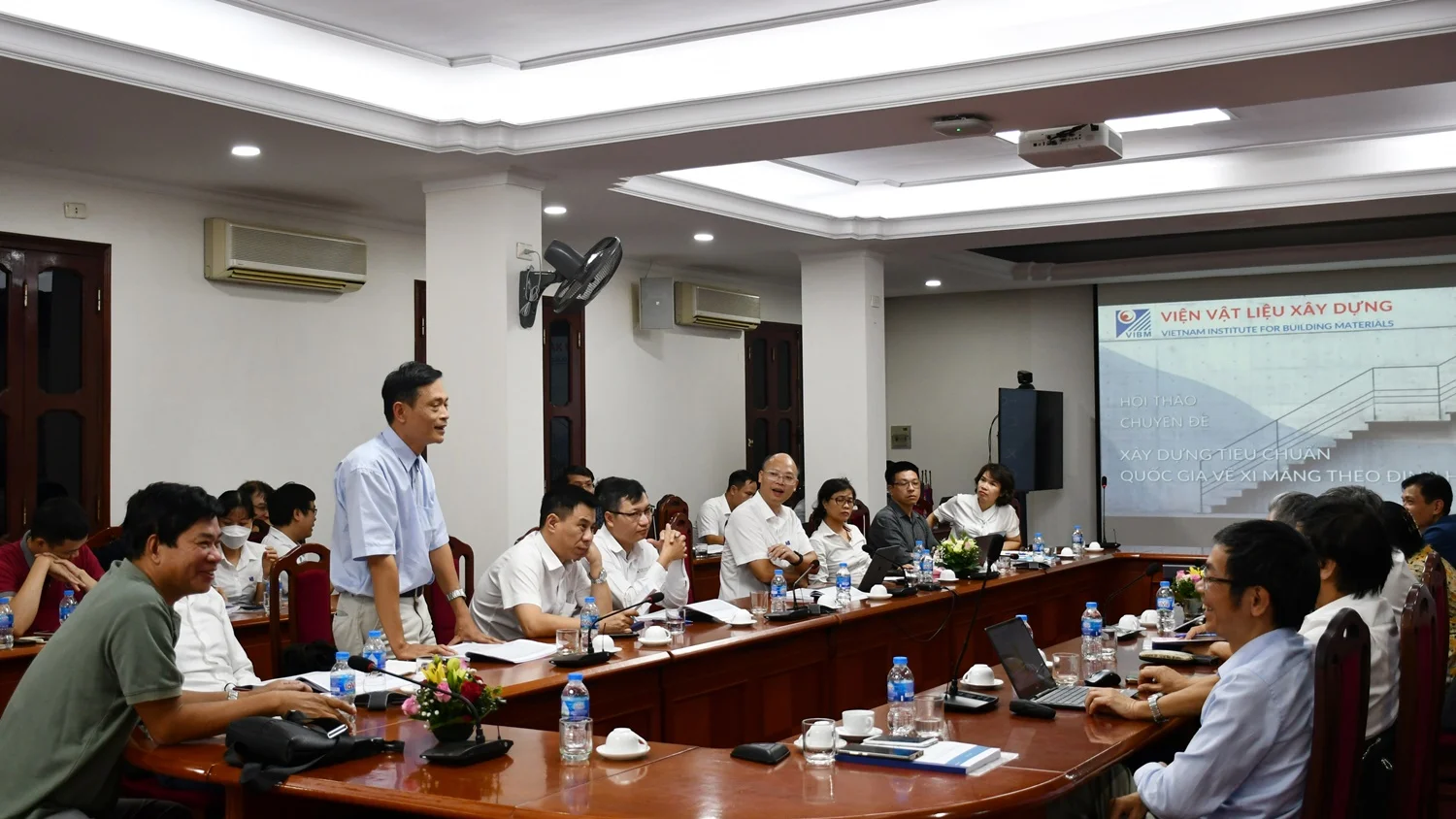HỘI THẢO “XÂY DỰNG TIÊU CHUẨN QUỐC GIA VỀ XI MĂNG – YÊU CẦU KỸ THUẬT VÀ KIỂM TRA CHẤP NHẬN THEO ĐỊNH HƯỚNG MỚI”