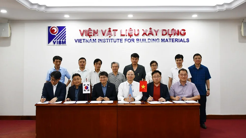 HỘI THẢO SẢN XUẤT GẠCH KHÔNG NUNG BẰNG CÔNG NGHỆ SẠCH, BỀN VỮNG CỦA HÀN QUỐC HỘI THẢO SẢN XUẤT GẠCH KHÔNG NUNG BẰNG CÔNG NGHỆ SẠCH, BỀN VỮNG CỦA HÀN QUỐC