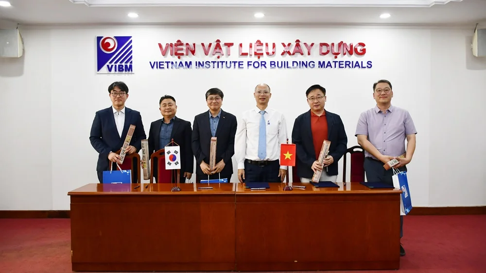 HỘI THẢO SẢN XUẤT GẠCH KHÔNG NUNG BẰNG CÔNG NGHỆ SẠCH, BỀN VỮNG CỦA HÀN QUỐC HỘI THẢO SẢN XUẤT GẠCH KHÔNG NUNG BẰNG CÔNG NGHỆ SẠCH, BỀN VỮNG CỦA HÀN QUỐC