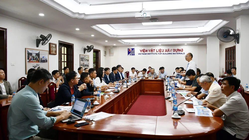 HỘI THẢO SẢN XUẤT GẠCH KHÔNG NUNG BẰNG CÔNG NGHỆ SẠCH, BỀN VỮNG CỦA HÀN QUỐC HỘI THẢO SẢN XUẤT GẠCH KHÔNG NUNG BẰNG CÔNG NGHỆ SẠCH, BỀN VỮNG CỦA HÀN QUỐC