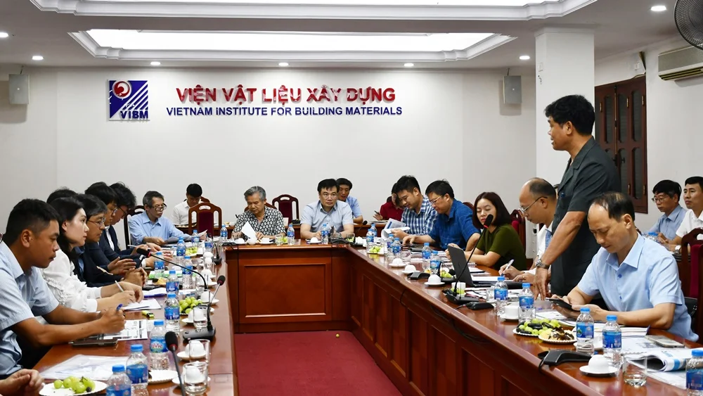 HỘI THẢO SẢN XUẤT GẠCH KHÔNG NUNG BẰNG CÔNG NGHỆ SẠCH, BỀN VỮNG CỦA HÀN QUỐC HỘI THẢO SẢN XUẤT GẠCH KHÔNG NUNG BẰNG CÔNG NGHỆ SẠCH, BỀN VỮNG CỦA HÀN QUỐC