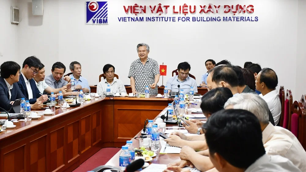 HỘI THẢO SẢN XUẤT GẠCH KHÔNG NUNG BẰNG CÔNG NGHỆ SẠCH, BỀN VỮNG CỦA HÀN QUỐC HỘI THẢO SẢN XUẤT GẠCH KHÔNG NUNG BẰNG CÔNG NGHỆ SẠCH, BỀN VỮNG CỦA HÀN QUỐC