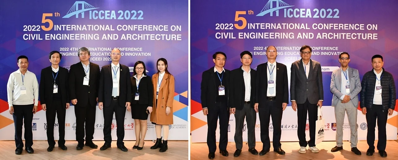 HỘI NGHỊ QUỐC TẾ LẦN THỨ 5 VỀ XÂY DỰNG VÀ KIẾN TRÚC (ICCEA 2022) VÀ HỘI NGHỊ QUỐC TẾ LẦN THỨ 4 VỀ ĐÀO TẠO VÀ ĐỔI MỚI KỸ THUẬT (ICEEI 2022)