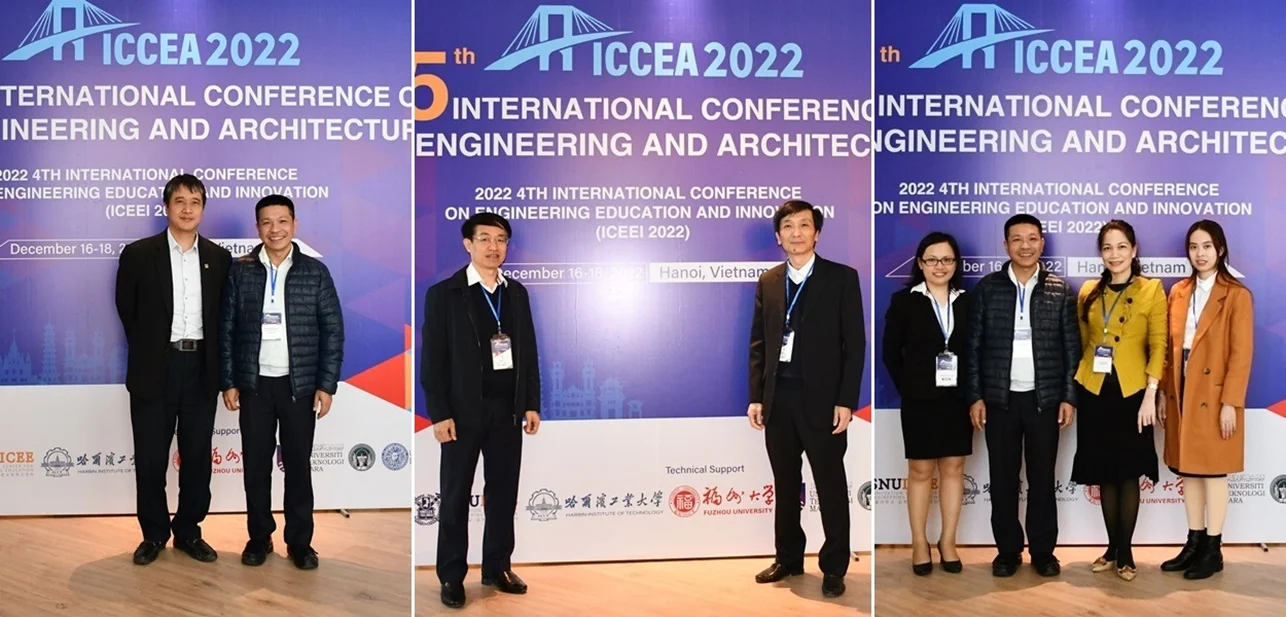 HỘI NGHỊ QUỐC TẾ LẦN THỨ 5 VỀ XÂY DỰNG VÀ KIẾN TRÚC (ICCEA 2022) VÀ HỘI NGHỊ QUỐC TẾ LẦN THỨ 4 VỀ ĐÀO TẠO VÀ ĐỔI MỚI KỸ THUẬT (ICEEI 2022)