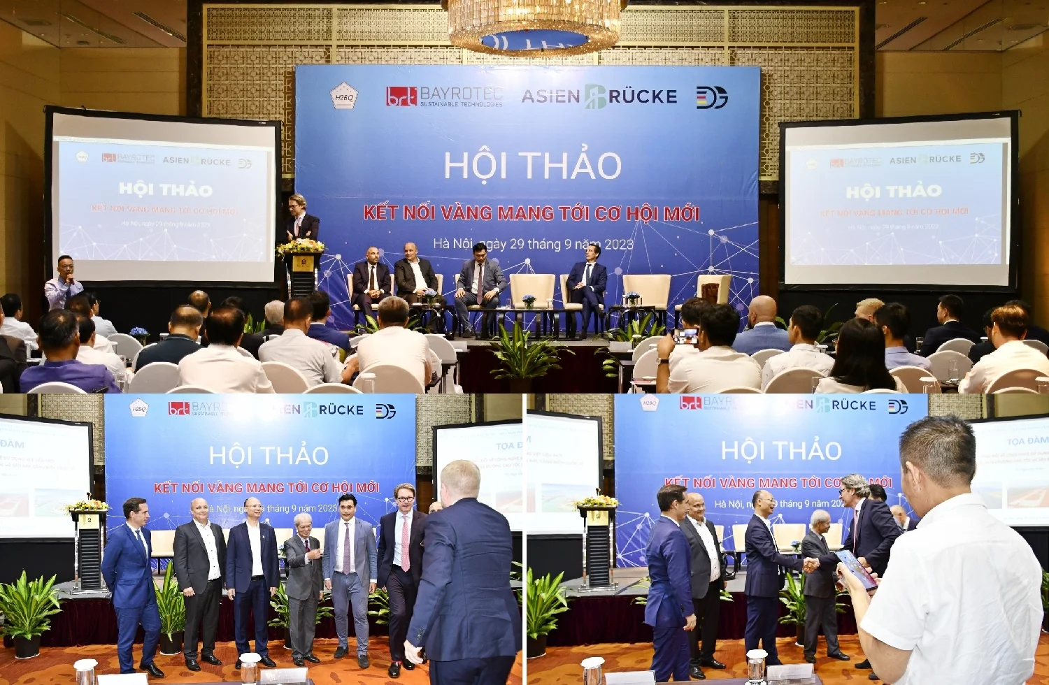 VIBM THAM GIA HỘI THẢO KẾT NỐI CƠ HỘI HỢP TÁC VỀ VẬT LIỆU CÔNG TRÌNH GIAO THÔNG VỚI CÁC ĐỐI TÁC ĐỨC