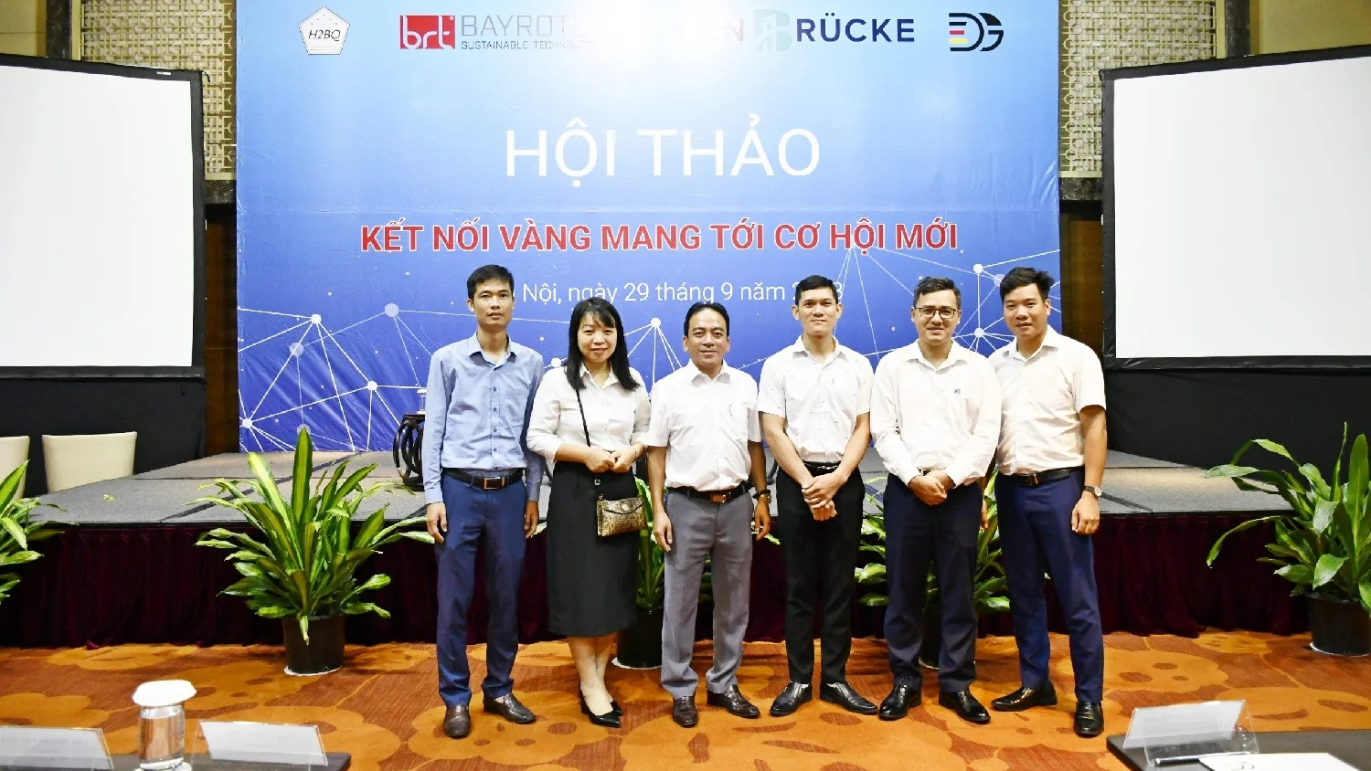 VIBM THAM GIA HỘI THẢO KẾT NỐI CƠ HỘI HỢP TÁC VỀ VẬT LIỆU CÔNG TRÌNH GIAO THÔNG VỚI CÁC ĐỐI TÁC ĐỨC