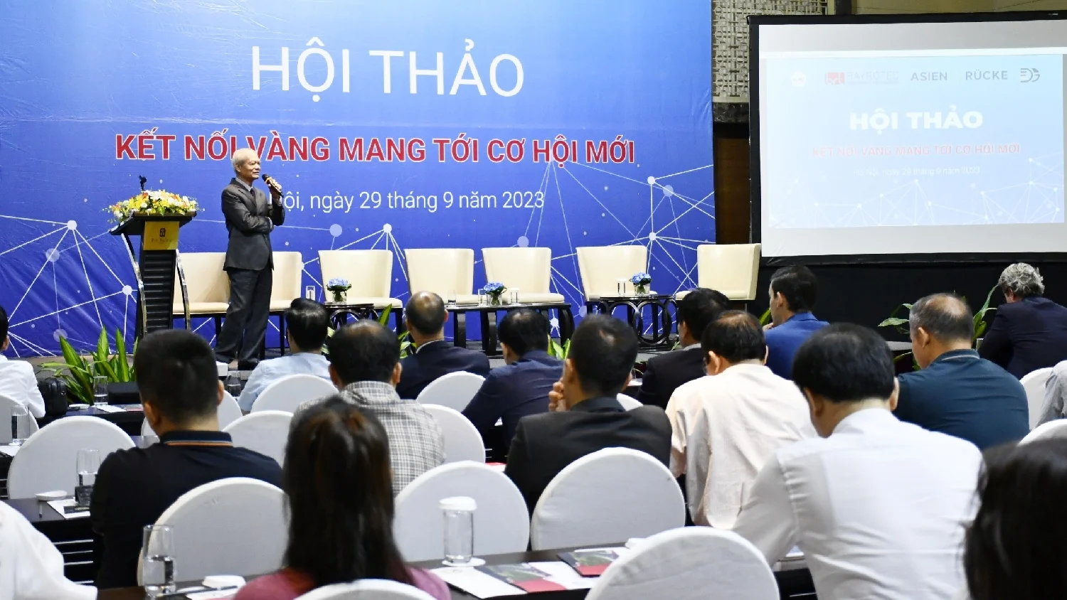 VIBM THAM GIA HỘI THẢO KẾT NỐI CƠ HỘI HỢP TÁC VỀ VẬT LIỆU CÔNG TRÌNH GIAO THÔNG VỚI CÁC ĐỐI TÁC ĐỨC