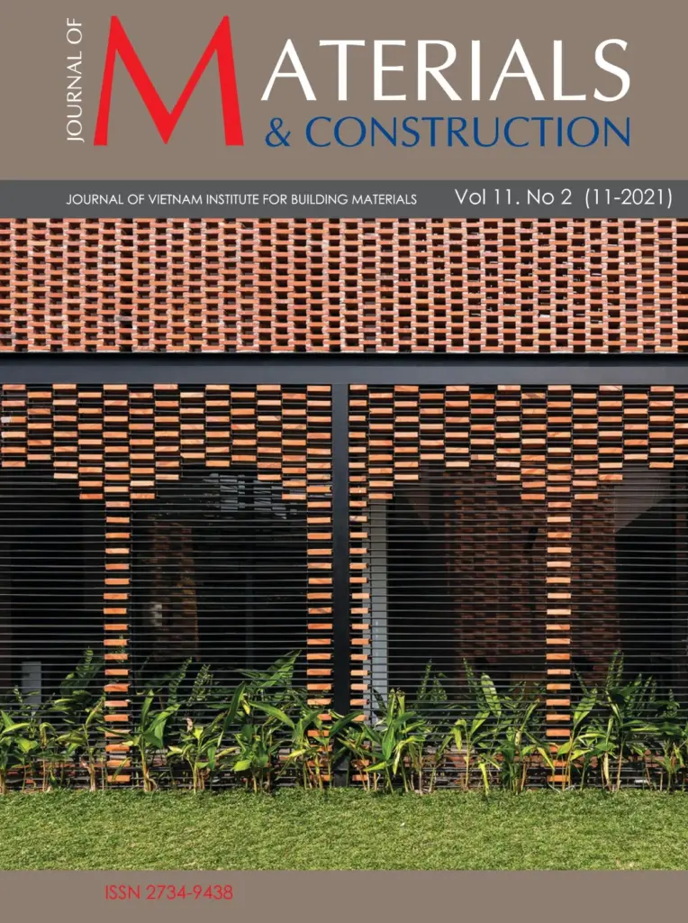 Journal of Materials & Construcstion Vol. 11 No. 02 (2021)
