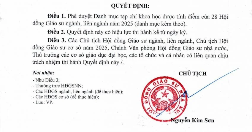 Tạp chí Vật liệu và Xây dựng – Journal of materials and construction được nâng điểm khoa học năm 2025