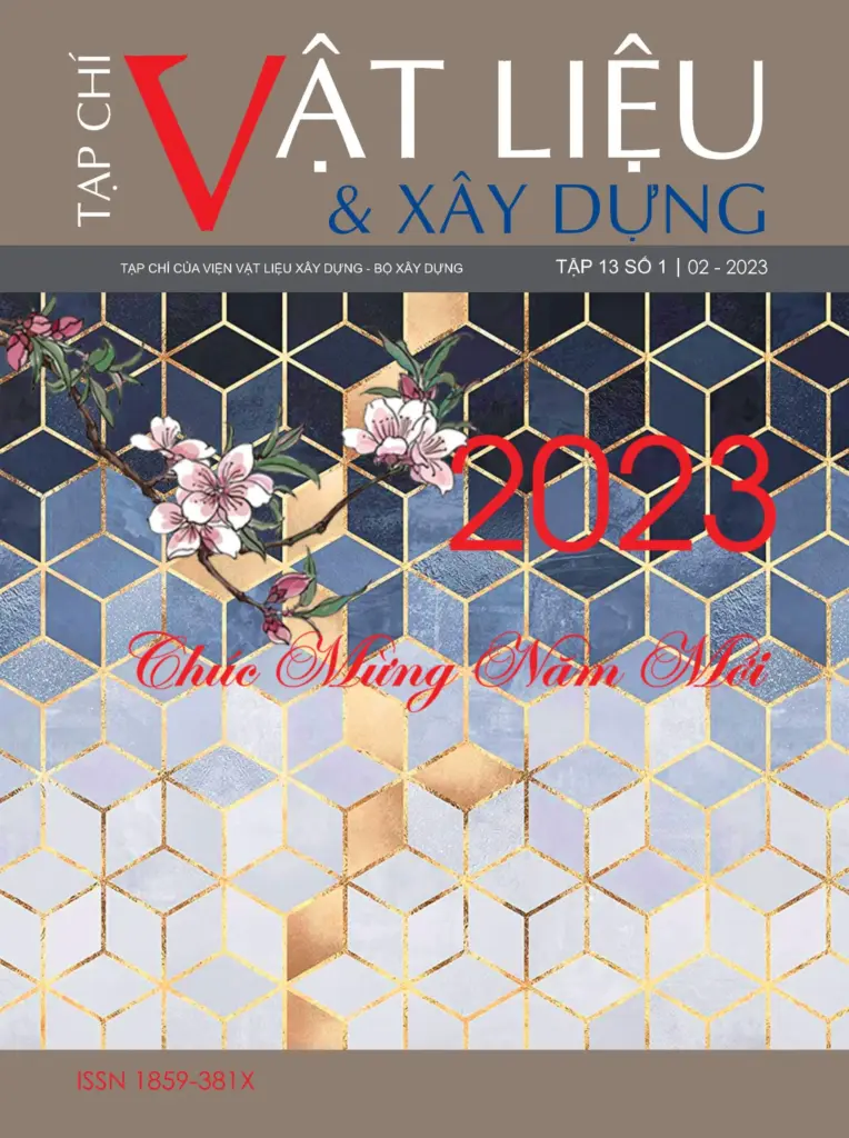 Tạp chí số 01 Tập 13 Năm 2023