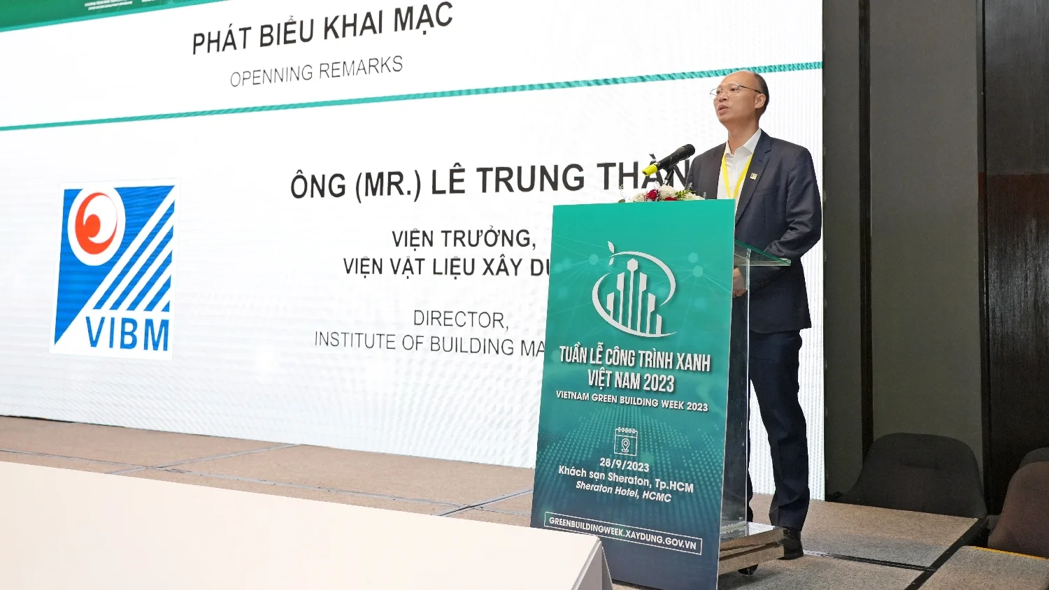 VIBM THAM GIA TỔ CHỨC TUẦN LỄ CÔNG TRÌNH XANH VIỆT NAM 2023 VIBM THAM GIA TỔ CHỨC TUẦN LỄ CÔNG TRÌNH XANH VIỆT NAM 2023