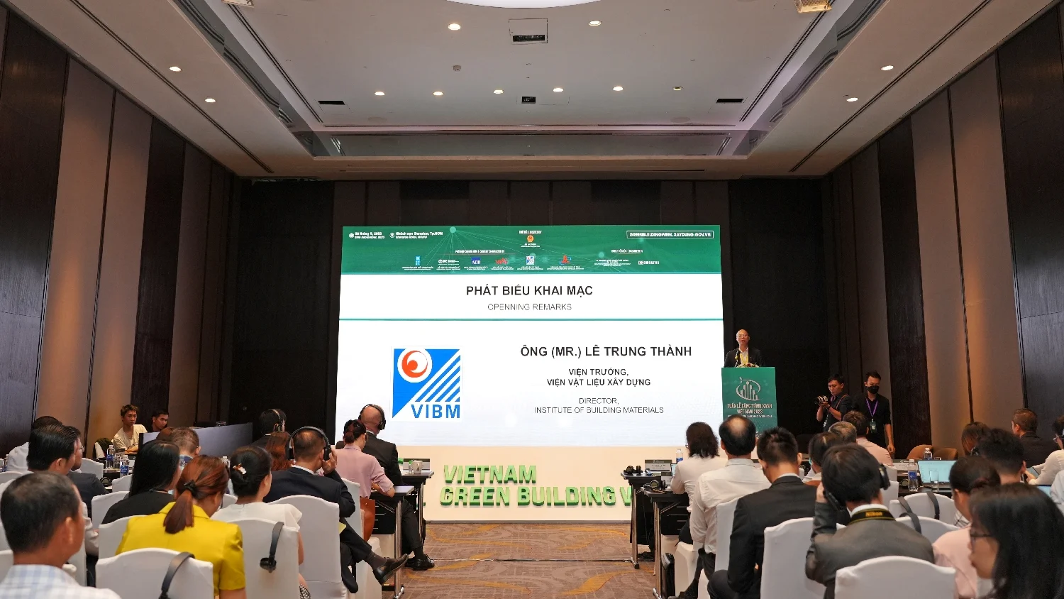 VIBM THAM GIA TỔ CHỨC TUẦN LỄ CÔNG TRÌNH XANH VIỆT NAM 2023 VIBM THAM GIA TỔ CHỨC TUẦN LỄ CÔNG TRÌNH XANH VIỆT NAM 2023