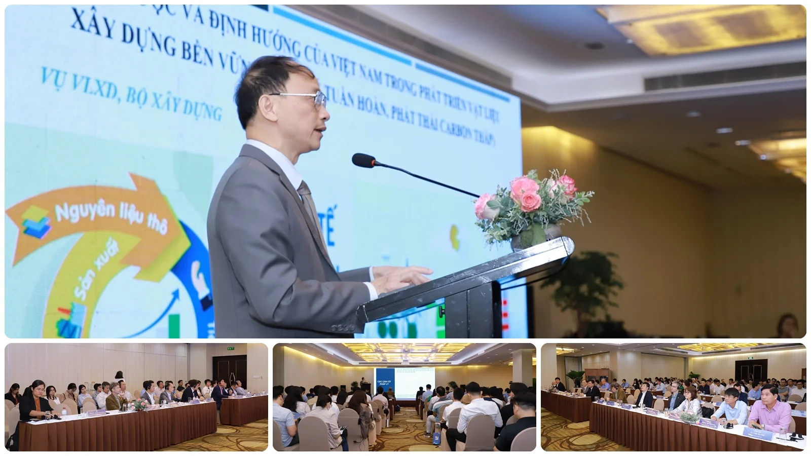 CONFERENCE ON “MATERIAL SOLUTIONS FOR SUSTAINABLE DEVELOPMENT IN THE CONSTRUCTION INDUSTRY” CONFERENCE ON “MATERIAL SOLUTIONS FOR SUSTAINABLE DEVELOPMENT IN THE CONSTRUCTION INDUSTRY”